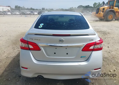 2013 Nissan Sentra Sr из США, поврежденный, VIN 3N1AB7AP1DL772828